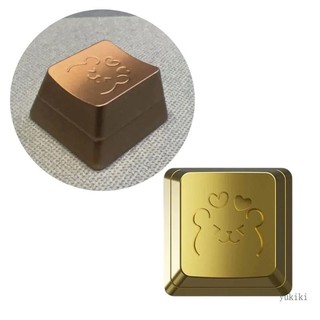 Kiki 1 Kim Loại Keycap Gấu Keyap OEM Profile Bàn Phím Cơ Keycap