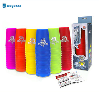 Austin 12 cái / bộ cốc xếp chồng thể thao yj sport flying racing cup tốc độ cốc đồ chơi giáo dục cho trẻ em