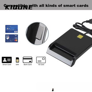 Kiquneusb 20 đầu đọc thẻ thông minh atm / ic / id / cac / max / bank