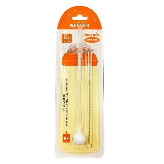 Ống hút thay thế cho bình Wesser - Chính hãng