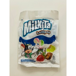 Kẹo mút milkita sữa gói 10 que
