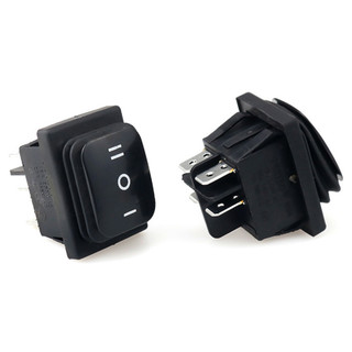 Rocker Switch 16A 20A 2pcs Black Toggle The Rocker Switch Snap On Switch[SECL]