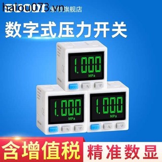 Ise / zse Khí Nén Điện Tử Hiển Thị Kỹ Thuật Số Công Tắc Áp Suất Chân Không Cảm Biến Đồng Hồ Đo Áp Suất Âm ZSE30AF-01-N / P-L