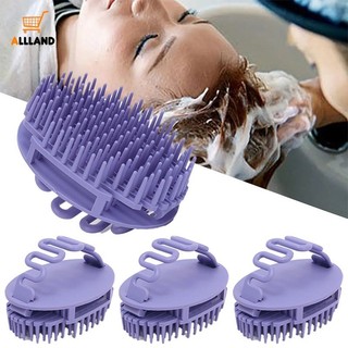 Lược massage da đầu sâu - đầu rửa tóc massage dầu gội chà - bàn chải tắm cầm tay salon dụng cụ làm tóc