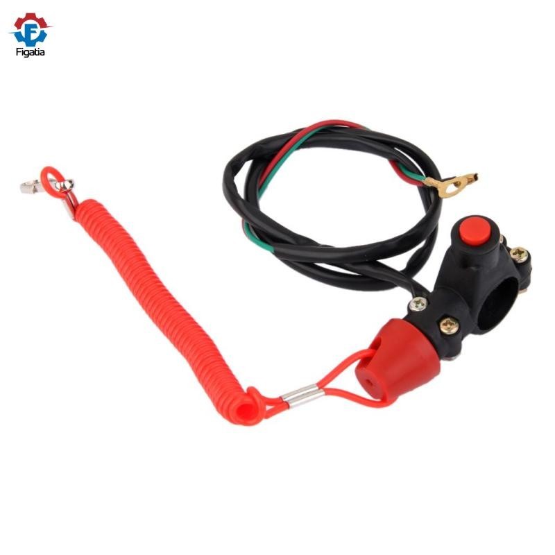 Figatia Dây Động Cơ Kill Stop Switch Tether Cho Xe Máy ATV