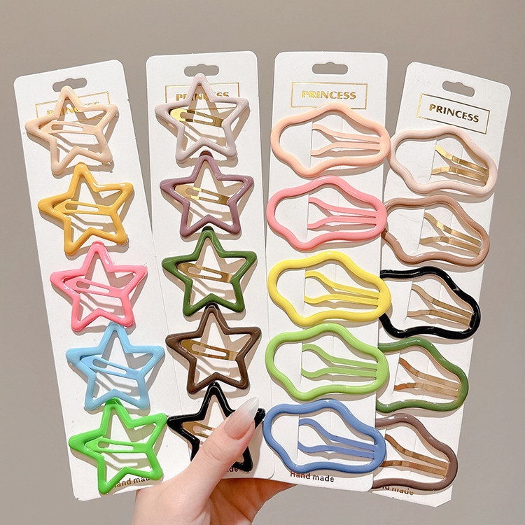 Bộ kẹp tóc ngôi sao lớn dành cho nữ Kẹp BB lớn