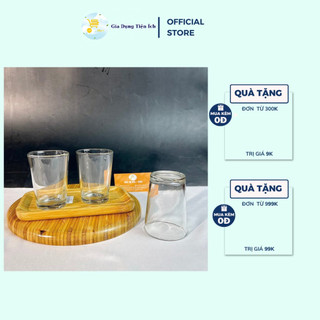 Ly trà đá, ly uống nước, ly thuỷ tinh số 13 trơn trong suốt dày dặn mta-mart2