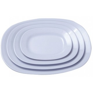 Đĩa Đựng Thức Ăn, Đĩa Nhựa Phíp, Đĩa Vuông Màu Trắng Dcn 07,08,09  Nhựa Melamine  Fataco Dày Dặn Mta_Mart2
