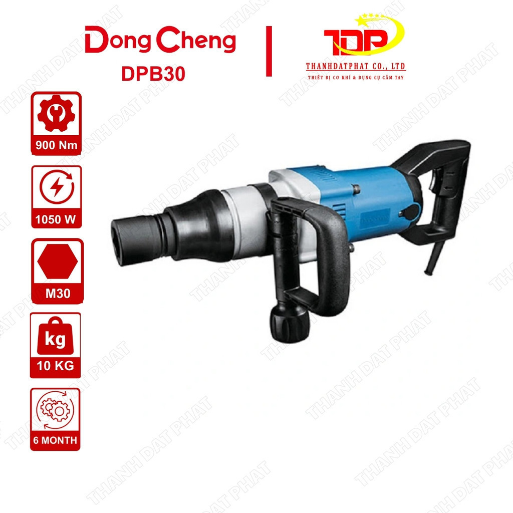 Máy Bắt Ốc Siết Bu Lông Cầm Tay DongCheng DPB30 - Công Suất 1050W Với Lực Siết Lớn 900 N.M