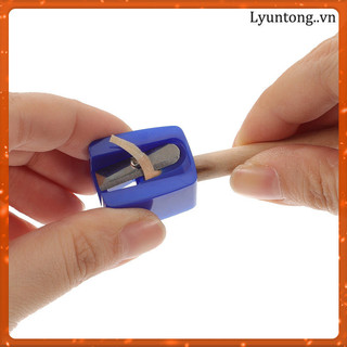 📦 2pcs Dụng cụ chuốt chì trang điểm cho chân mày, viền môi, kẻ mắt màu hồng và xanh