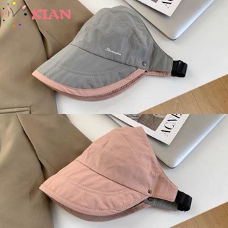Xiantin No Top Hat, Mũ chống nắng đuôi ngựa cao thời trang, Chống tia cực tím dễ thương Có sẵn Mũ ngư dân thông gió cho bé gái