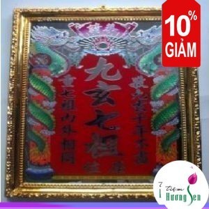 bài vị chạm cửu huyền thất tổ