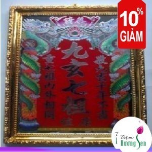 bài vị chạm cửu huyền thất tổ