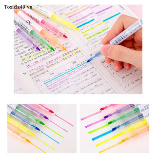 Set bút dạ quang 3/6 màu lựa chọn