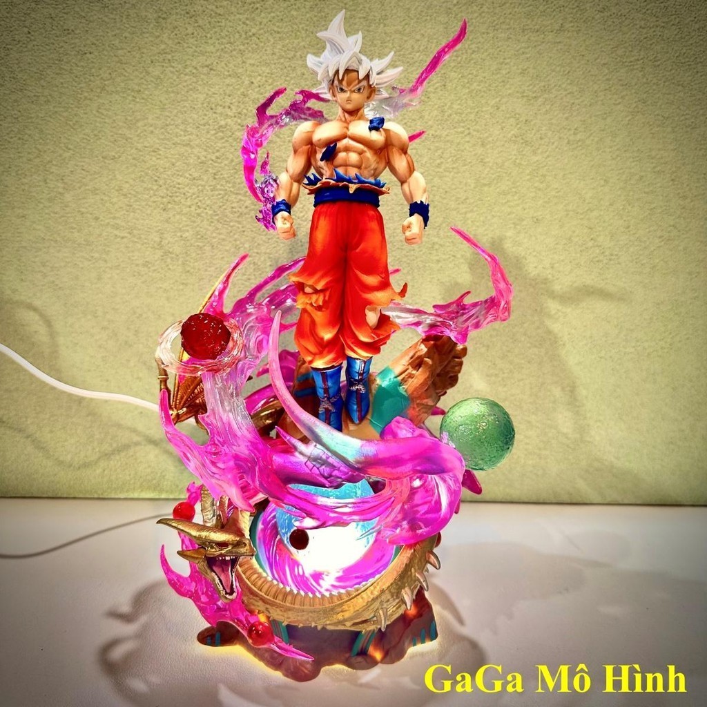 Mô Hình Dragonball Goku UI bản năng vô cực 28cm có Led Siêu Đẹp - GaGaMoHinh