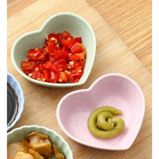 SET 3 Chén nước chấm hình chiếc lá - chén đựng gia vị chiếc lá