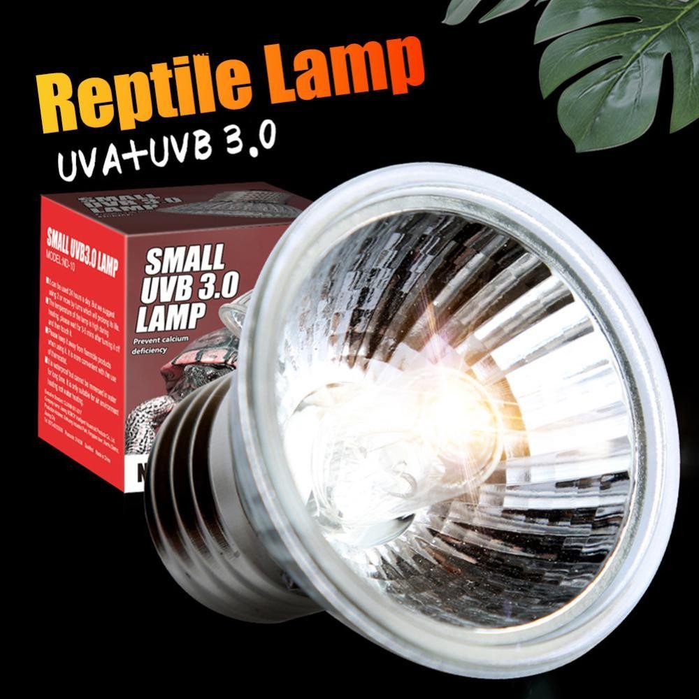 25w 50W 75W UVA + UVB Thú Cưng Bò Sát Làm Nóng Bóng Đèn Nhiệt Rùa Thằn Lằn Nóng Bóng Đèn Full Spectr