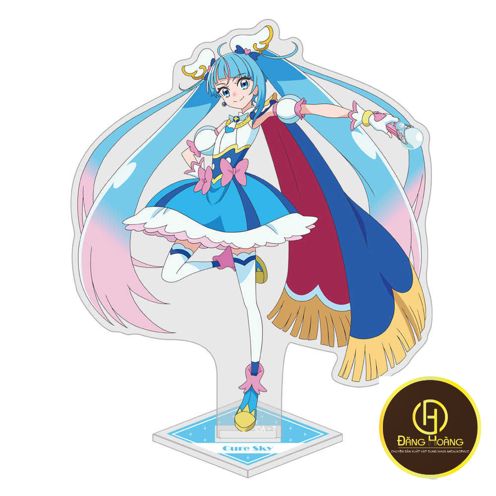 Móc Khoá, Mô Hình Standee Anime Precure Pretty Cure Trang Trí Bàn Học, Làm Việc