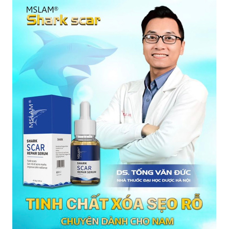 Tinh chất mờ sẹo tế bào gốc SHARK SCAR queenshop88