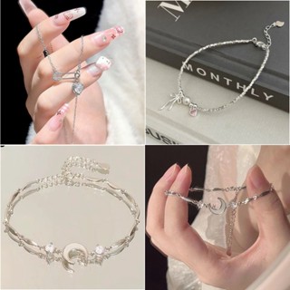 Mùa Hè Thanh Lịch Mặt Trăng Vòng Tay Thích Hợp Cho Nữ Mặc Hàng Ngày Vòng Tay Thời Trang Bạn Gái Quà Tặng Sinh Nhật Hình Đạo Cụ Cung Cấp