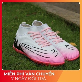 Gày đá bóng cổ cao, Giày đá bóng nam vapor 15 pro [ Khâu Full Đế - Tặng Tất ]