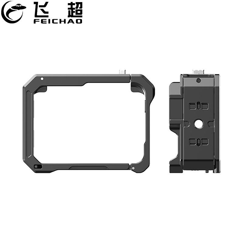 FEICHAO Cho Insta360 Ace Pro 2 / Ace Pro Camera Hợp Kim Nhôm Phát Hành Nhanh Khung Kim Loại Bảo Vệ V