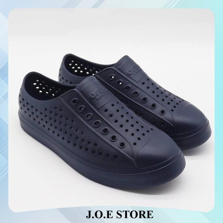 [Urban] Giày nhựa lỗ nam nữ đi mưa đi biển Urban D2001  siêu nhẹ, chống nước, giá tốt - Màu Xanh trơ