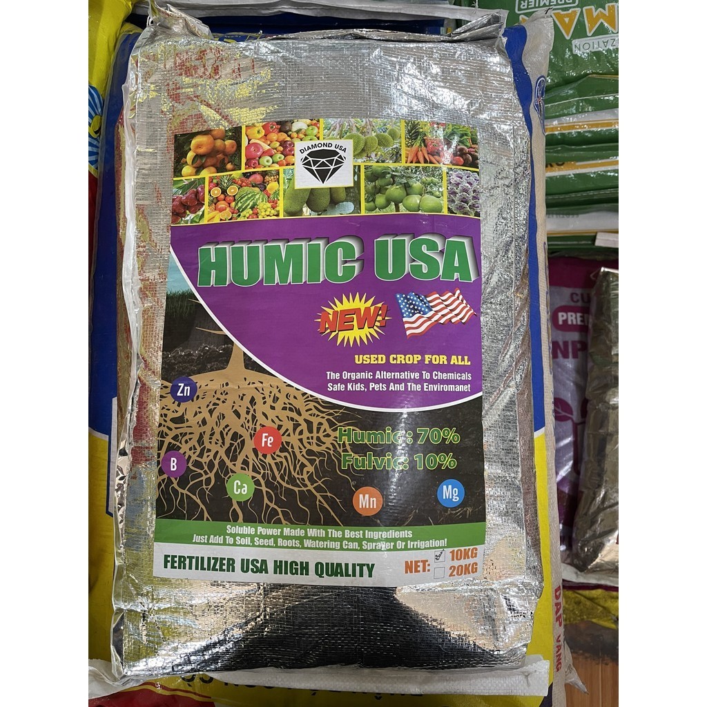 Humic Dạnh Viên 10kg (túi)