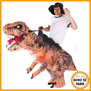 Bộ đồ khủng long bơm hơi hóa trang (đã kèm bơm) cho người lớn đồ hóa trang halloween giáng sinh noel E1122