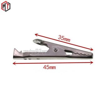 Đầu kẹp cá sấu đỏ đen