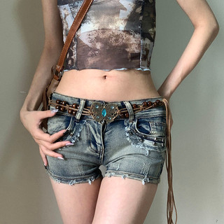 Mới Thắt Lưng Nữ Retro Độc Đáo Bohemian y2k Thiết Kế Hợp Thời Trang Niche Eo Dây Thắt Lưng Dây Thắt Lưng