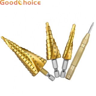 Efficient hole cutter drill bit set for various projects 4pcs 412 432 420mm