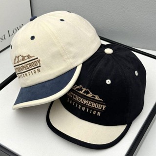 Mũ Bóng Chày Mũ Lưỡi Trai Ngắn Có Mũ Lưỡi Trai Kiểu Hàn Quốc Mẫu Mới Xuân Hè Cho Nữ Mũ Chống Nắng Mũ Mềm Cho Nam