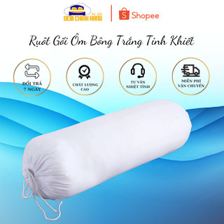 Rụôt Gối Ôm Bông Trắng Tinh Khiết