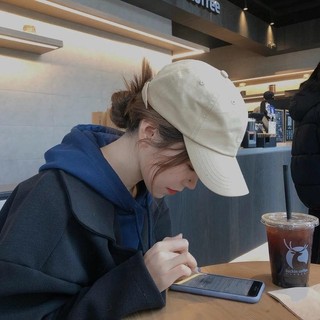 Mũ bóng chày nữ Mũ Snapback Cotton thông thường Tấm che nắng