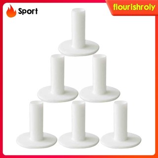 6 Cái / gói Cao Su Golf Range Tees Range Practice Tool