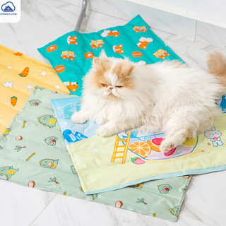 Chongtaoqi Miếng đệm đá cho thú cưng Tổ đá Gel Đệm cho chó Chiếu điều hoà
