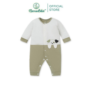 (MamanBébé chính hãng) Body liền dài tay La Pomme Chó đốm