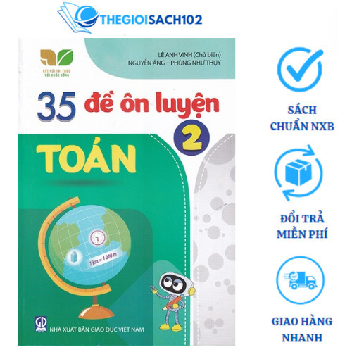 Sách - 35 đề ôn luyện Toán 2 (Kết nối tri thức với cuộc sống)