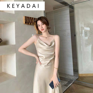 KEYADAI váy Đầm váy nữ body đầm Popular Xu hướng Minimalist xu hướng A22M1IF 21Z240519