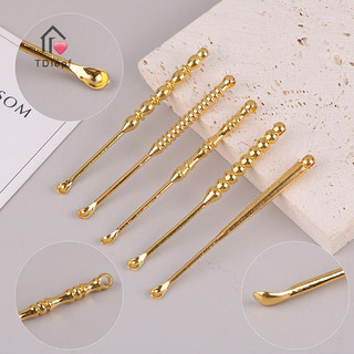 Dụng cụ làm sạch ráy tai Dụng cụ làm sạch ráy tai bằng đồng thau Dụng cụ làm sạch tai cầm tay Curette Nhiều thiết kế MỚI