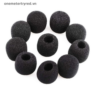 Metertryred 10 Chiếc Micro Kính Chắn Gió Xốp Bao Tai Nghe Mic Bọt Nắp Bảo Vệ Cho Cổ Ngỗng Meeg Mic VN