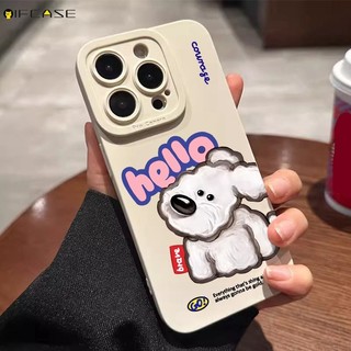 Dành Cho OPPO Reno 4 3 Pro SE 4F 4Z Lite 4G 5G 2Z 2F 2 Z 10x zoom Ace Ốp Điện Thoại Dễ Thương Tây Nguyên Trắng Terrier Chó Con Nhãn Hoạt Hình Matte Mềm Vỏ Silicon