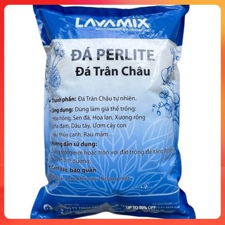 Đá sỏi Trắng, Đá Perlite, Đá Xốp Siêu Nhẹ, Đá trân châu Lavamix, Đá khoáng trộn đất trồng cây rau củ quả