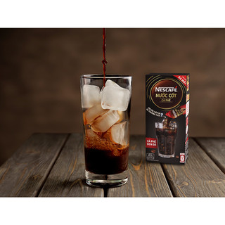 [Nescafe] Combo 2 Hộp Nước Cốt Cà Phê Nescafe - Cà Phê Đen Đá - 5 gói/hộp
