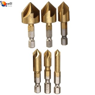 ⭐Hàng có sẵn⭐ Chamfering Tool Countersink Drill Bit Dụng cụ mở lỗ chế biến gỗ Máy khoan chìm