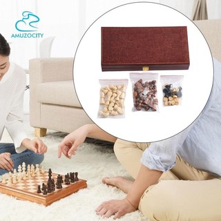 Cờ vua cờ vua cờ vua backgammon bộ trò chơi bảng 3 trong 1 đồ chơi tương tác nhẹ có thể gập lại du lịch ván cờ trò chơi dành cho người mới bắt đầu