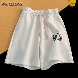 Quần short nỉ dáng rộng thông thường dành cho nam MeTozone