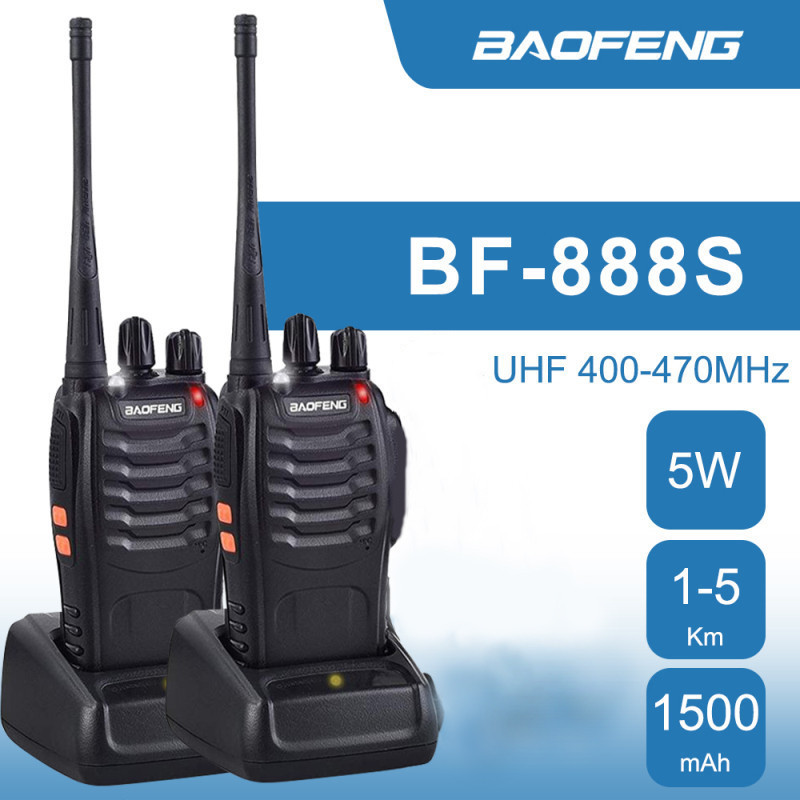 COMBO 2 BỘ ĐÀM CHÍNH HÃNG BAOFENG BF888s CỰC CHẤT Cầm Chất Lượng Âm Thanh Chuẩn 16 Kênh