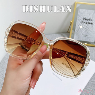 Kính râm nữ cổ điển cỡ lớn DISHULAN